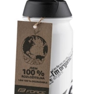 Шише за вода FORCE BIO 0,5 l, white-black