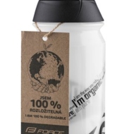 Шише за вода FORCE BIO 0,5 l, transparent-black