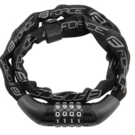 Бројчаник FORCE CHAIN code 120cm/4mm, black - Image 2
