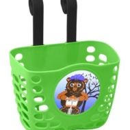 Корпа за детски велосипед FORCE for handlebar baby, green