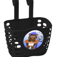 Корпа за детски велосипед FORCE for handlebar baby, black