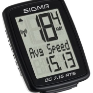 Километража SIGMA BC 7.16 ATS, 7f wireless, black