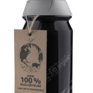 Шише за вода FORCE BIO 0,5 l, black-grey