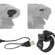 Светло предно FORCE CASS 300LM USB, black - Image 2