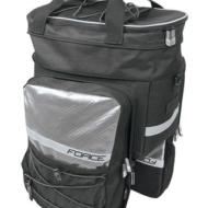 Торбица - бисаги bag rear carrier FORCE LARGE, black 20 L
