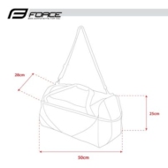 Спортска торбичка bag sport FORCE ACTION PLUS 35 l, black - Image 4