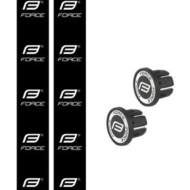 Трака за волан handlebar tapes FORCE EVA blk+white silicone print - Image 2
