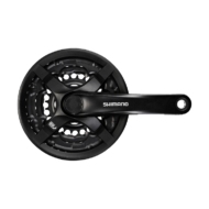 SHIMANO TOURNEY TY MTB Crankset 185.5 mm Q-Factor 3x8/7/6-speed - Image 2