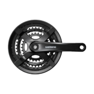 SHIMANO TOURNEY TY MTB Crankset 185.5 mm Q-Factor 3x8/7/6-speed - Image 4